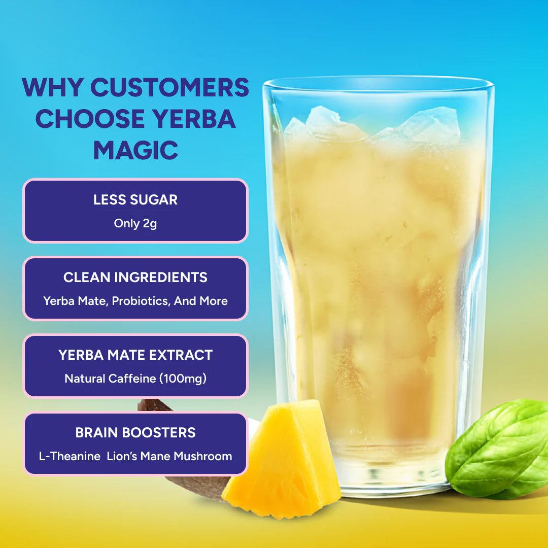 Yerba Magic Tea - Peach Mango